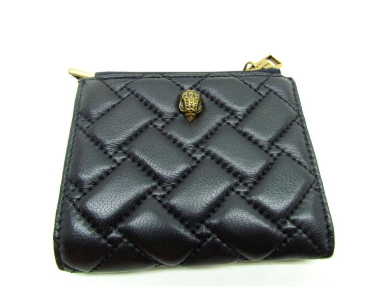 KURT GEIGER Portefeuille (Mini purse black leather) - De Gouden Schoe