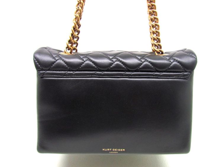 KURT GEIGER Handtassen (1470400109 leather kensington x-bag blac) - De Gouden Schoe