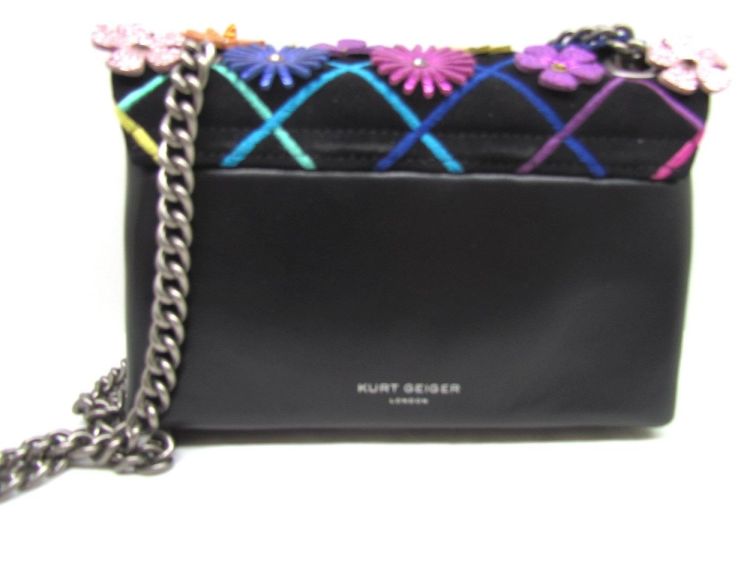 KURT GEIGER Handtassen ( mini kensington flower blk) - De Gouden Schoe