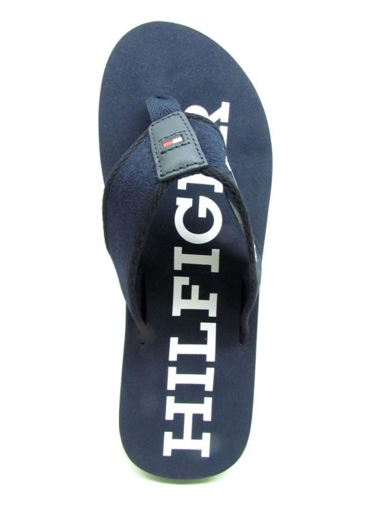 TOMMY Hilfiger SLIPPER (Patch Hilfiger beach sandal) - De Gouden Schoe