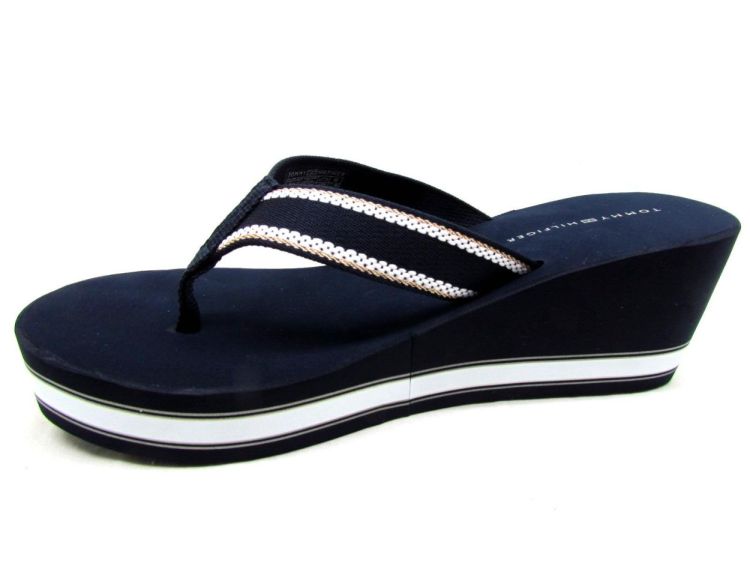TOMMY Hilfiger SLIPPER (Hilfiger wedge beach sandal) - De Gouden Schoe